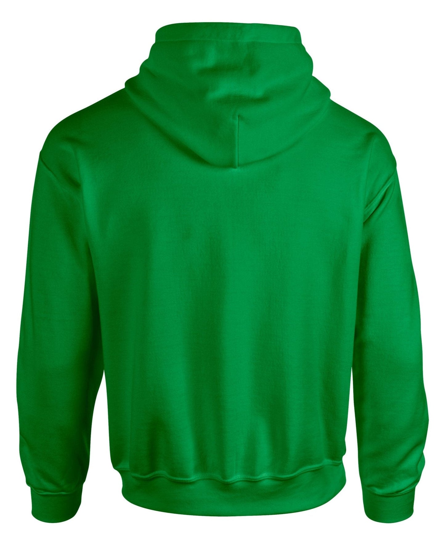 Gildan Heavy Blend Hooded Sweatshirt Irish Green Soft Cotton-Poly Fleece