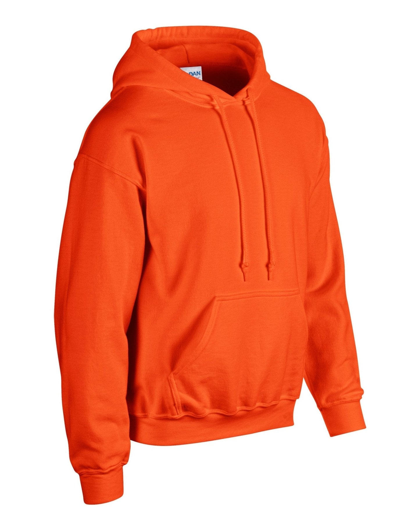Gildan Heavy Blend Hooded Sweatshirt Orange Soft Cotton-Poly Fleece S-3XL