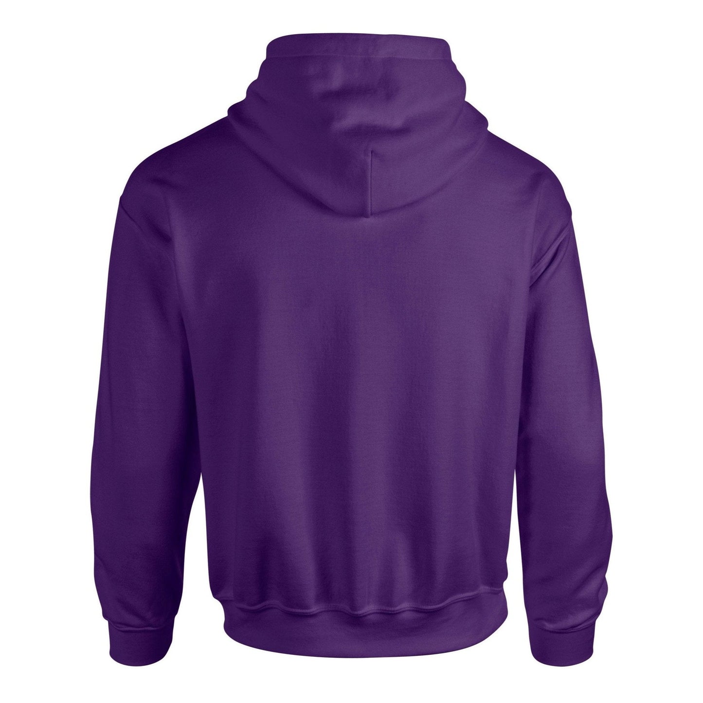 Gildan Heavy Blend Hooded Sweatshirt Purple Soft Cotton-Poly Fleece S-3XL