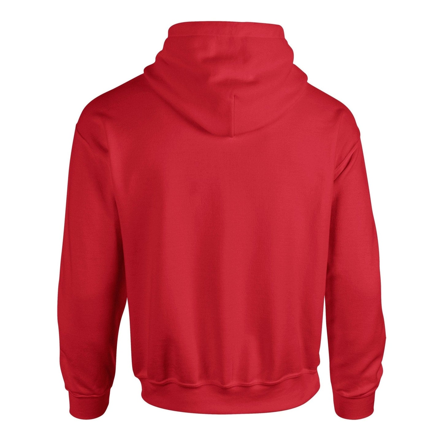 Gildan Heavy Blend Hooded Sweatshirt Red Double-Lined Hood Soft Fleece
