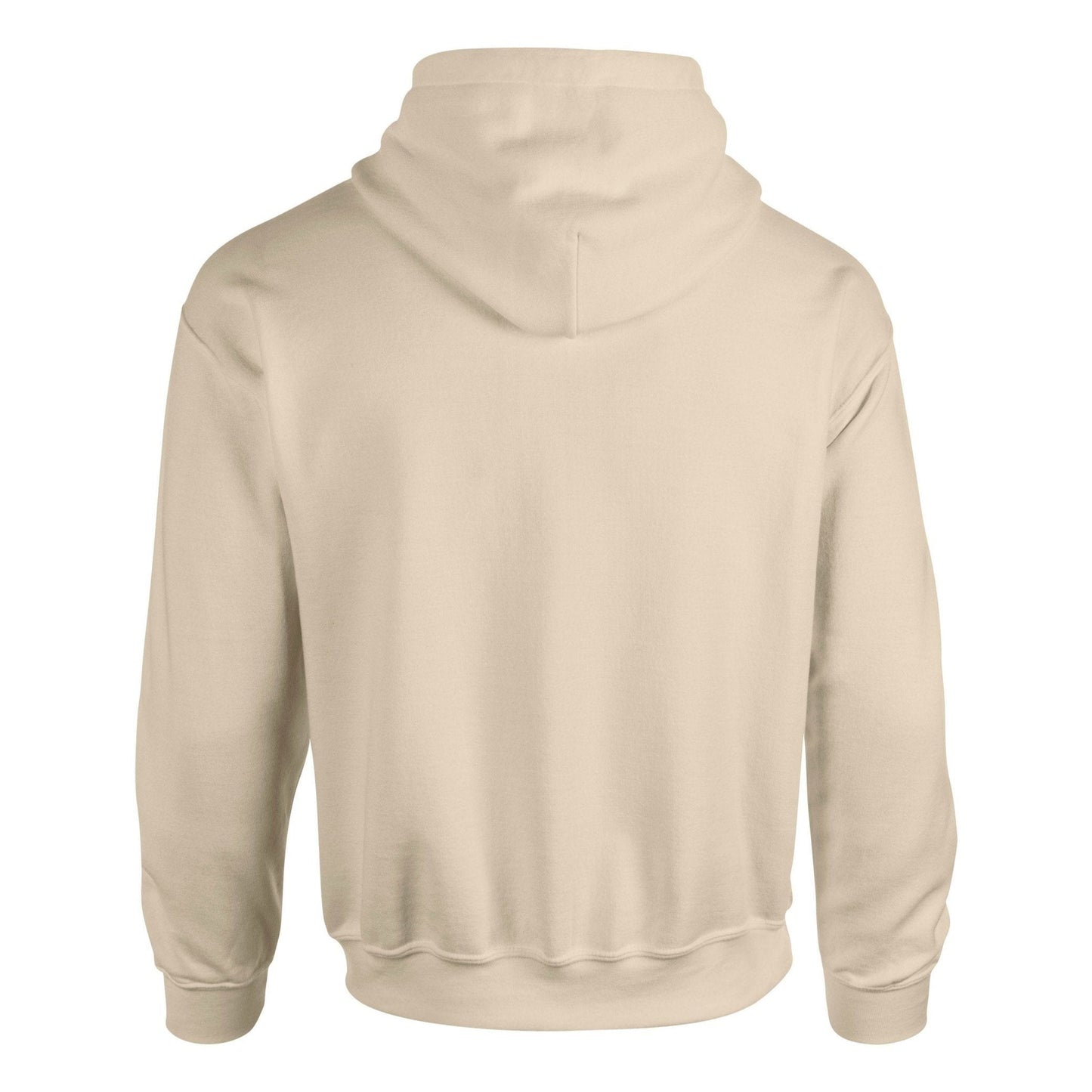 Gildan Heavy Blend Hooded Sweatshirt Sand Double-Lined Hood Size S-3XL