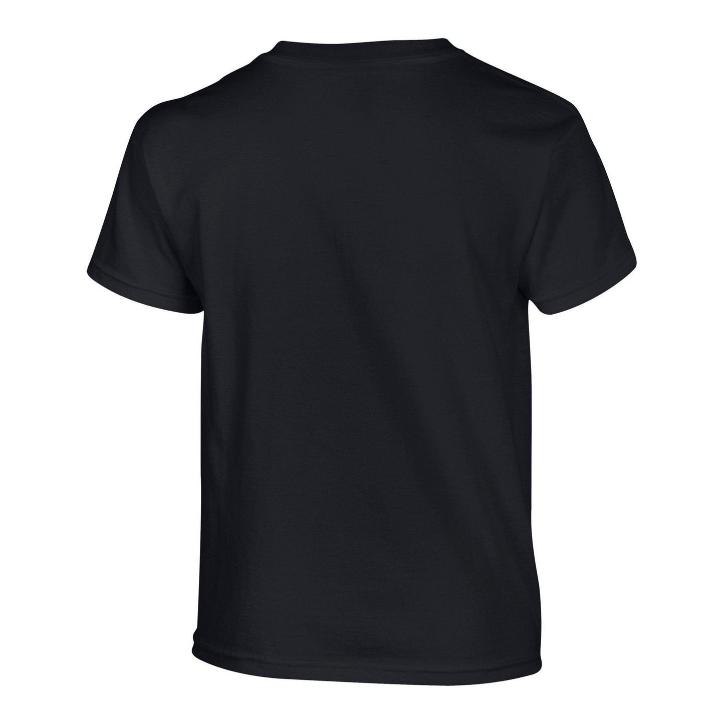 Gildan Heavy Cotton Youth T-Shirt Black Soft Cotton Durable Kids Tee