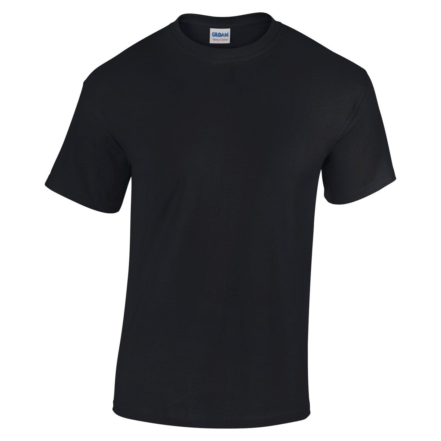Gildan Heavy Cotton Youth T-Shirt Black Soft Cotton Durable Kids Tee