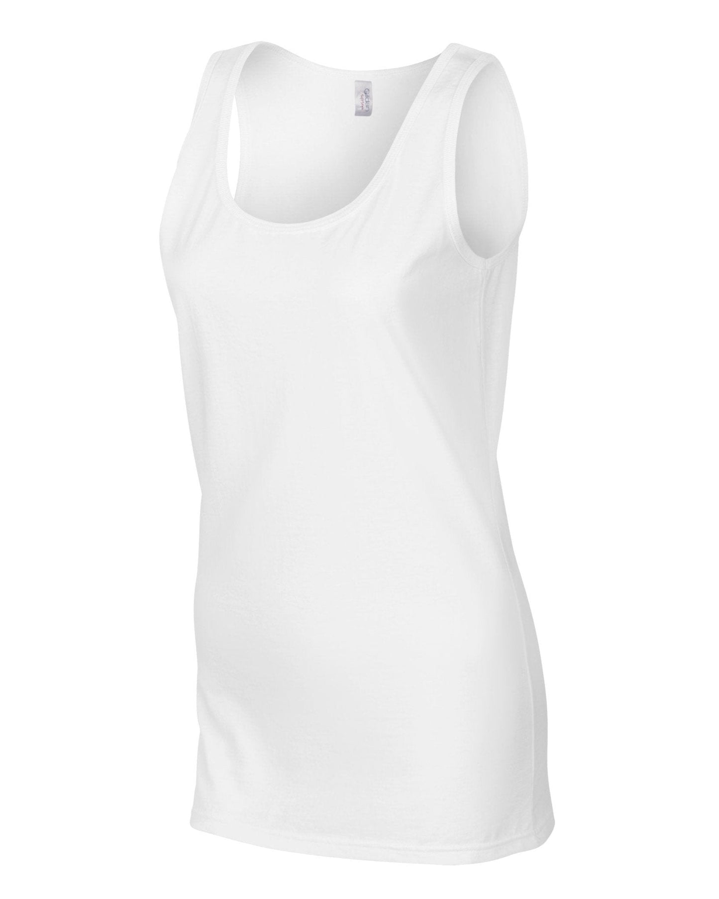 Gildan Softstyle Women's Fitted Tank Top 100% Cotton Soft Comfortable S-2XL