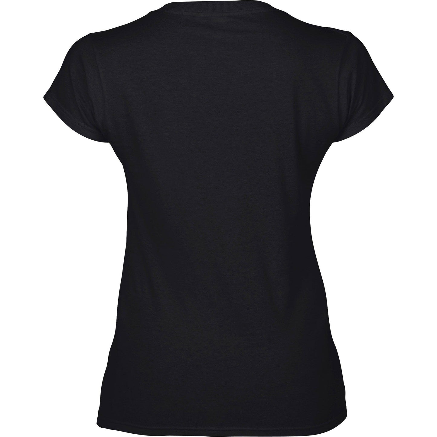 Gildan Softstyle Women's V-Neck T-Shirt Fitted Cotton Tee Various Sizes