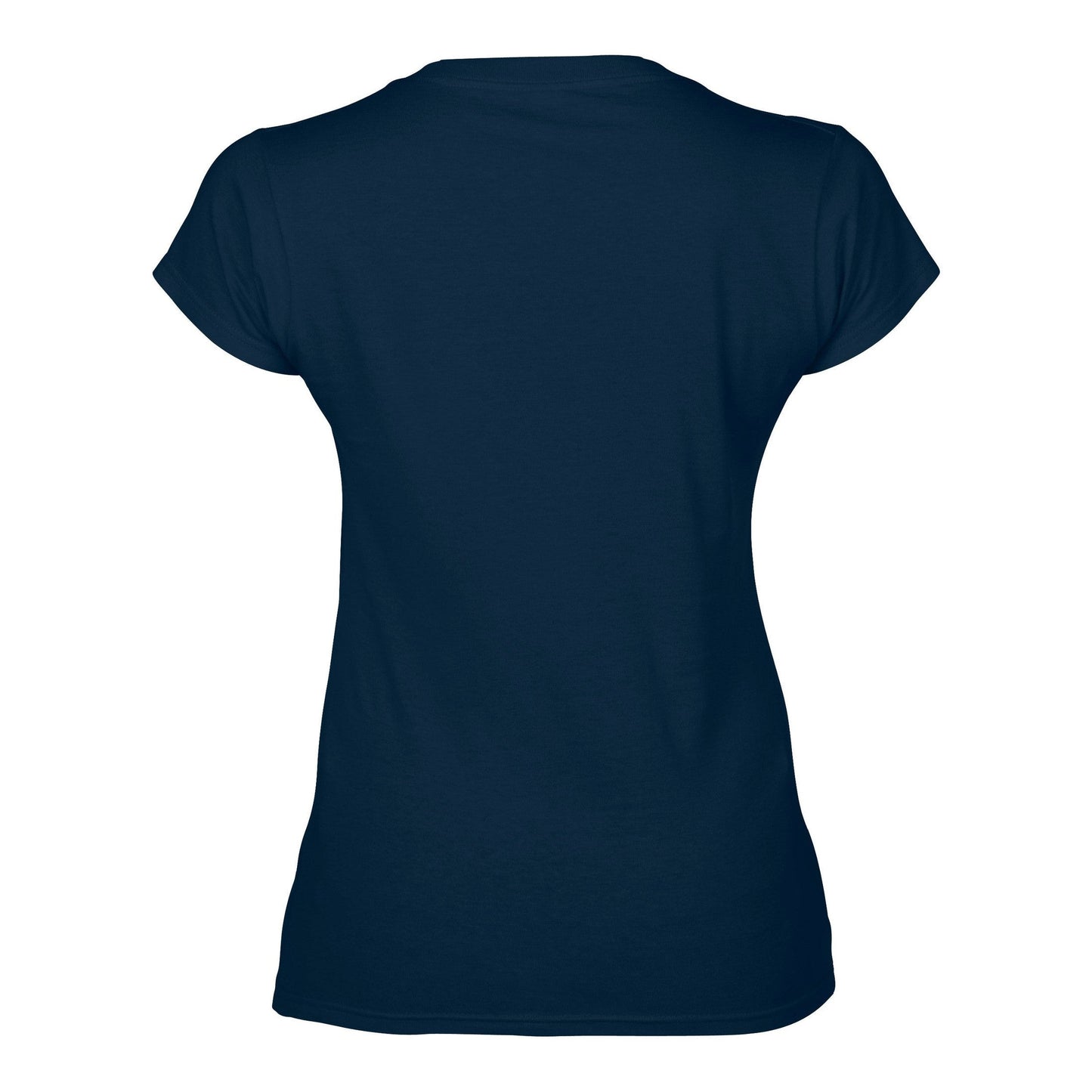 Gildan Softstyle Women's V-Neck T-Shirt Fitted Cotton Tee Various Sizes