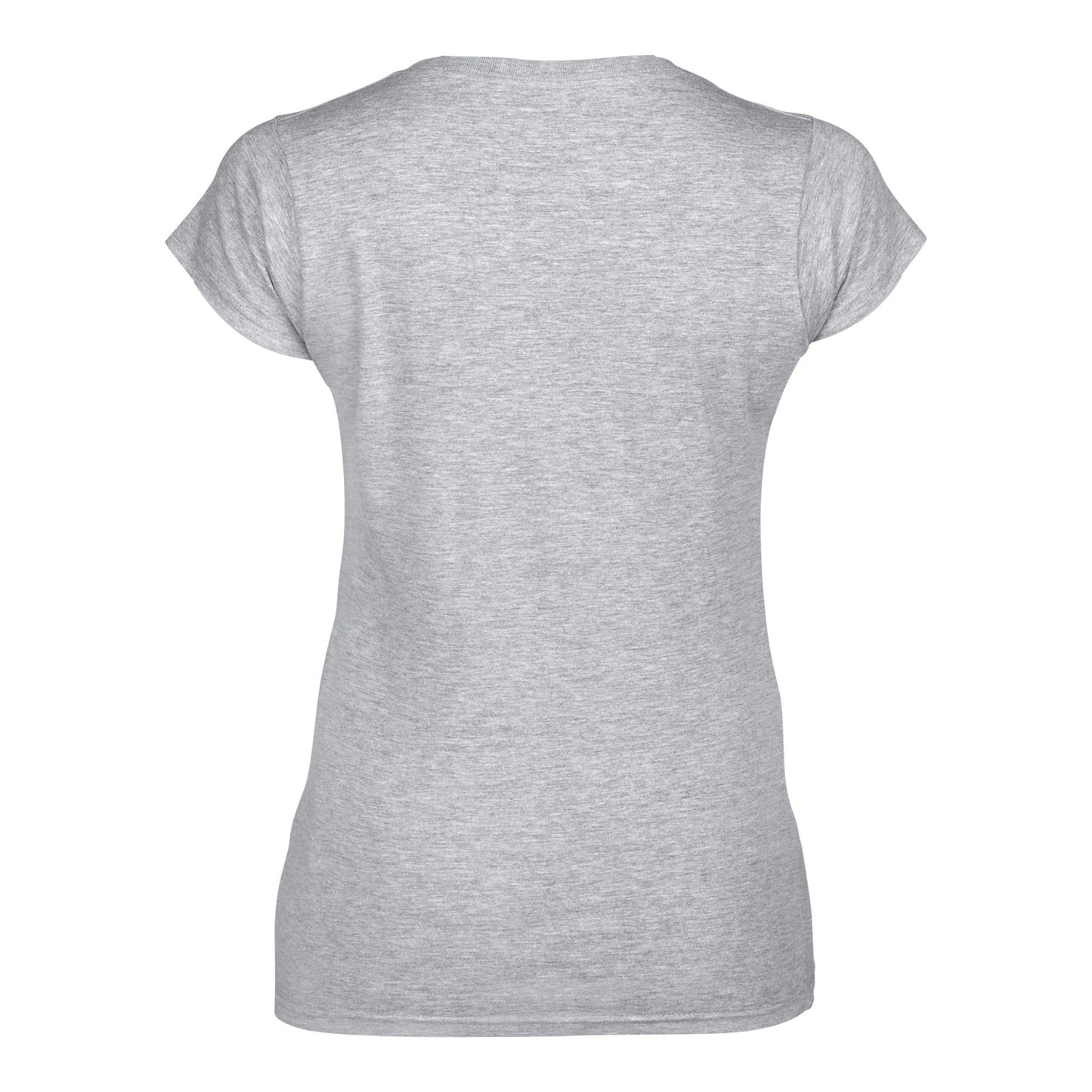 Gildan Softstyle Women's V-Neck T-Shirt Fitted Cotton Tee Various Sizes