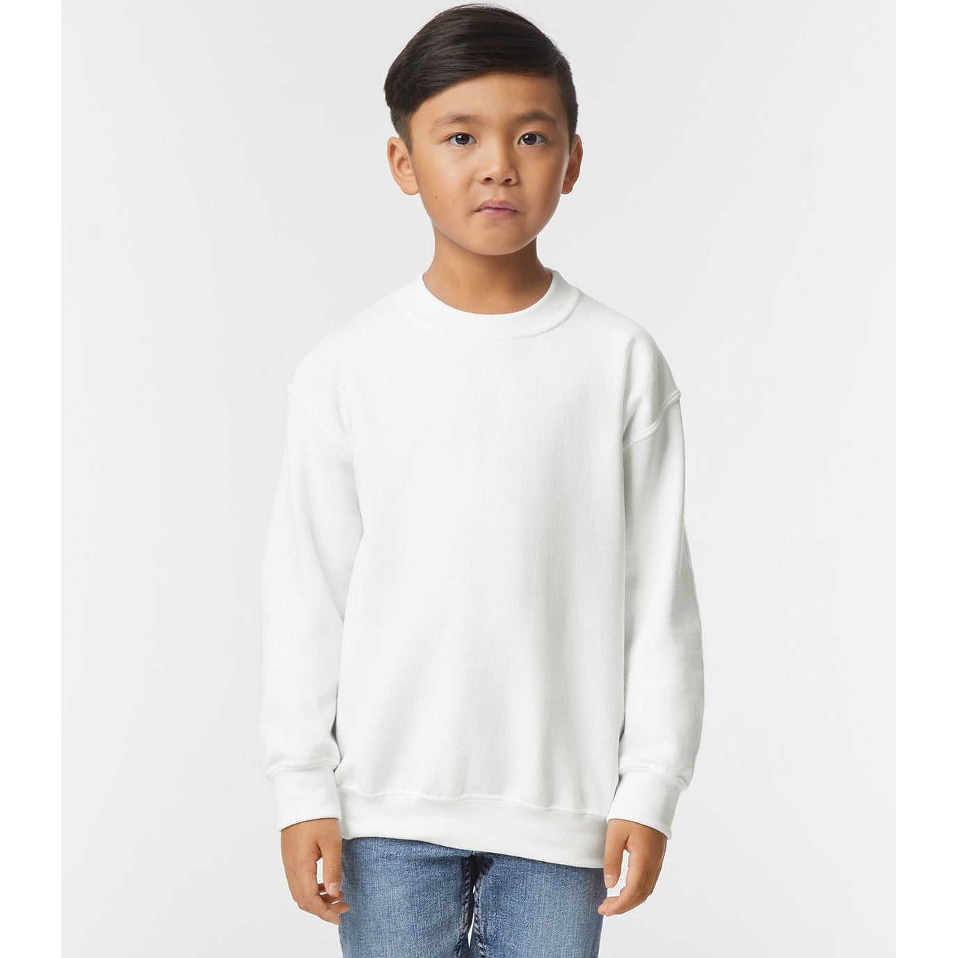 Gildan Heavy Blend Youth Crew Neck Sweatshirt Soft Cotton Polyester Blend