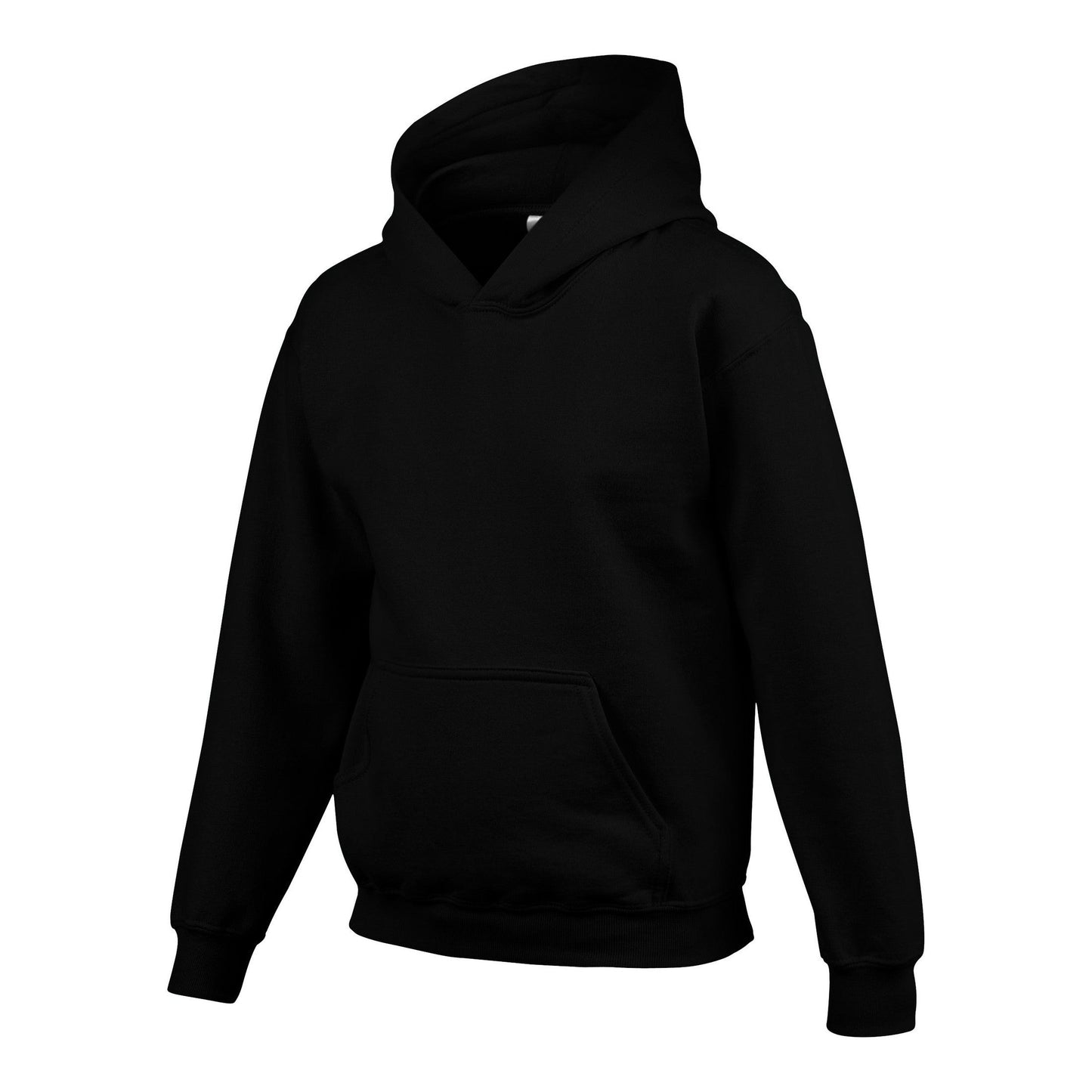 Gildan Heavy Blend Youth Hooded Sweatshirt 50/50 Cotton Polyester Pouch Pocket