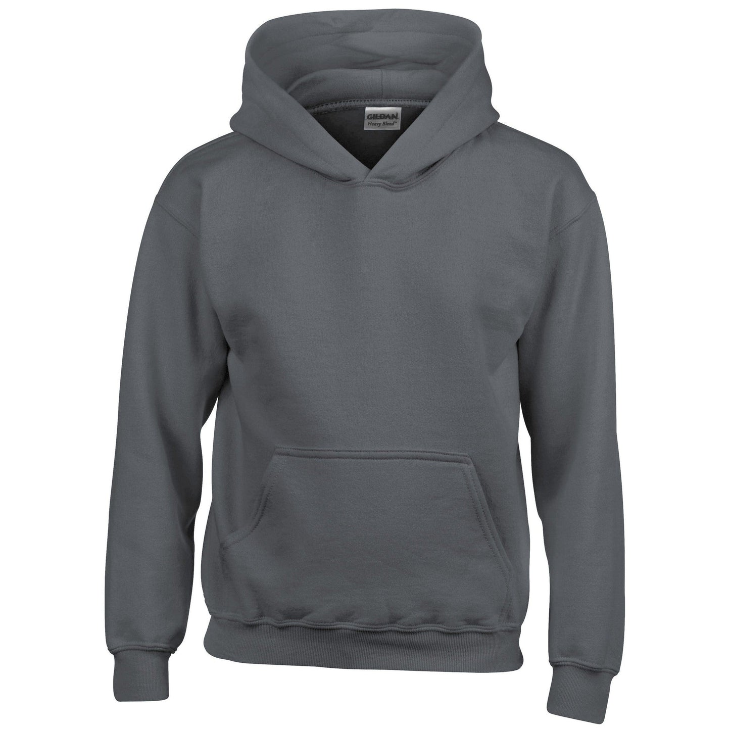 Gildan Heavy Blend Youth Hooded Sweatshirt 50/50 Cotton Polyester Pouch Pocket