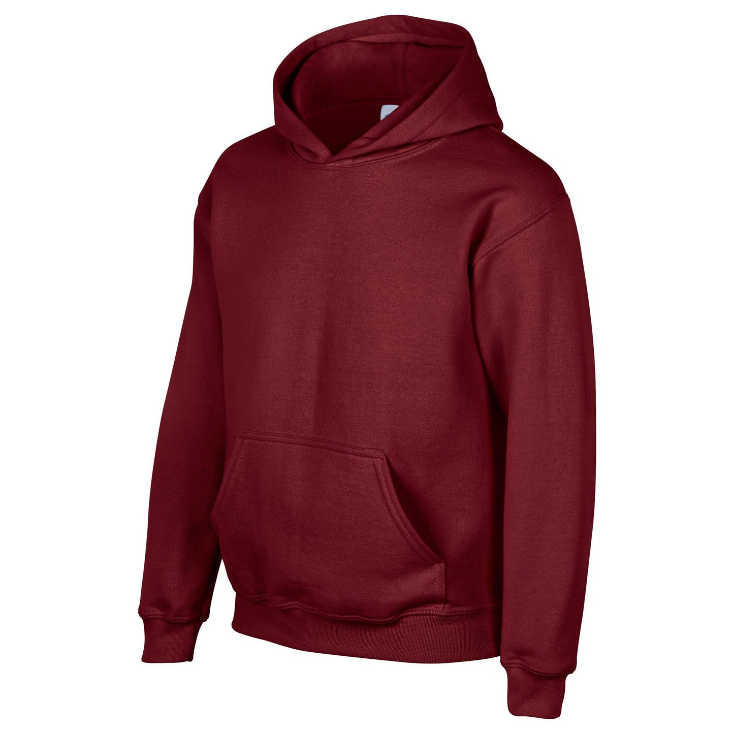 Gildan Heavy Blend Youth Hooded Sweatshirt 50/50 Cotton Polyester Pouch Pocket