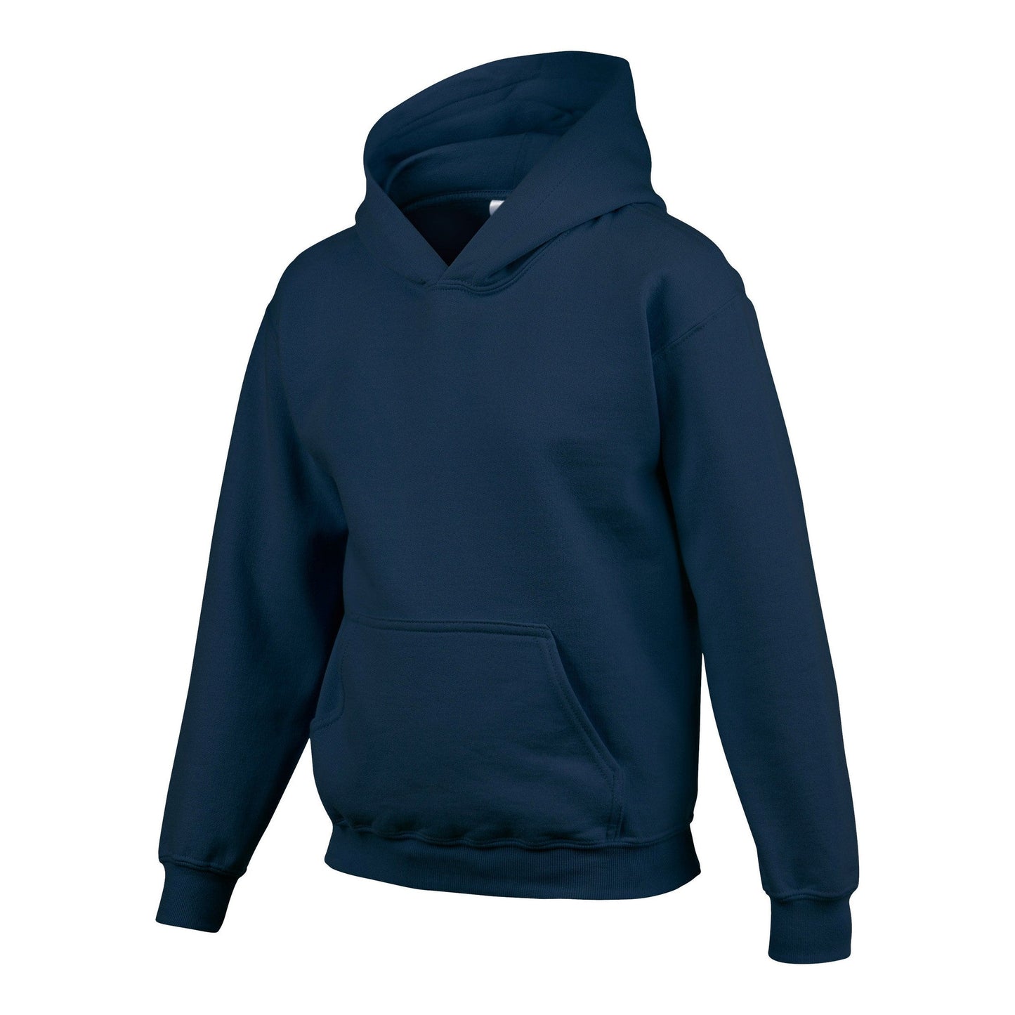Gildan Heavy Blend Youth Hooded Sweatshirt 50/50 Cotton Polyester Pouch Pocket