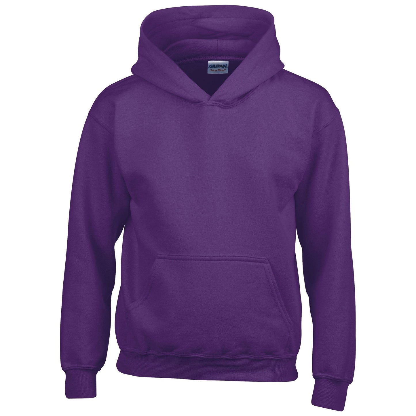 Gildan Heavy Blend Youth Hooded Sweatshirt 50/50 Cotton Polyester Pouch Pocket