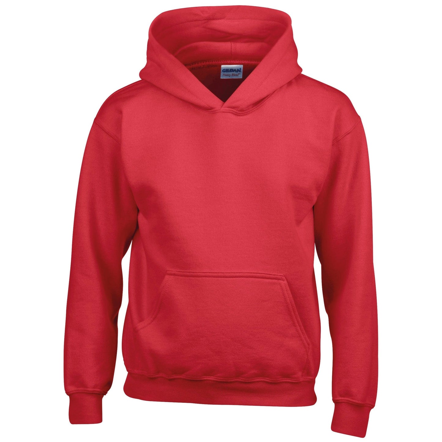 Gildan Heavy Blend Youth Hooded Sweatshirt 50/50 Cotton Polyester Pouch Pocket