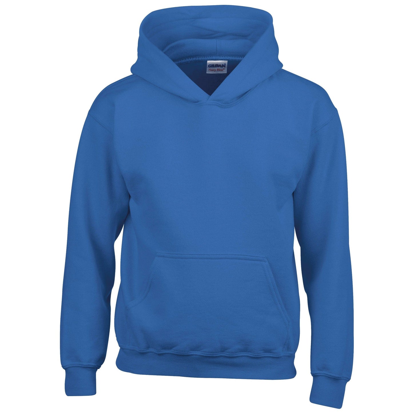 Gildan Heavy Blend Youth Hooded Sweatshirt 50/50 Cotton Polyester Pouch Pocket