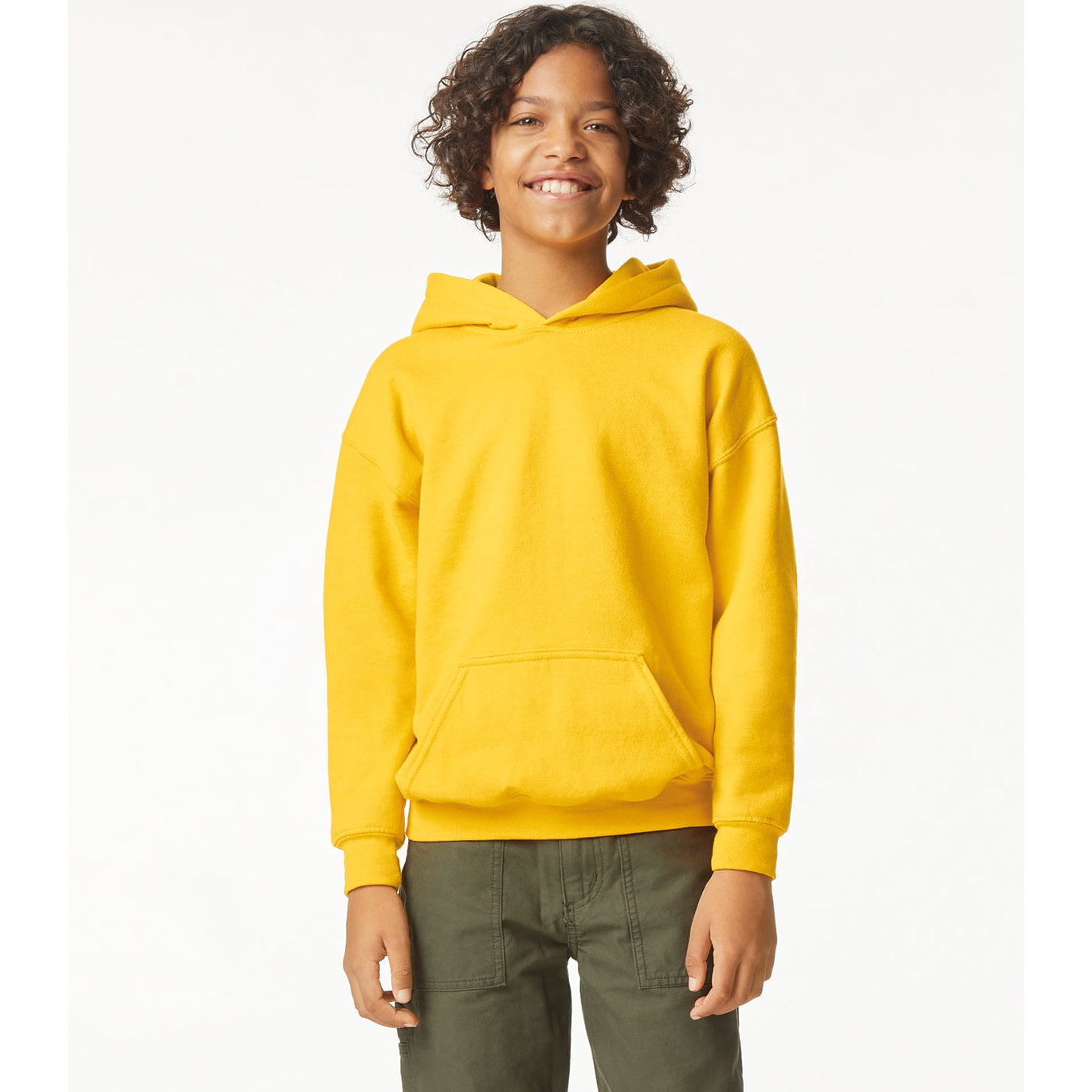 Gildan Softstyle Midweight Fleece Youth Hoodie 80/20 Cotton Blend Various Sizes