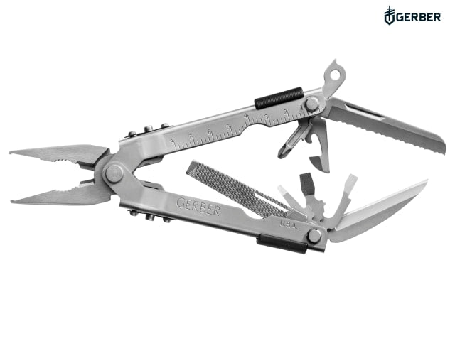Gerber Multi-Pliers 600 Stainless Steel Needlenose Tool with Sheath 16.8cm