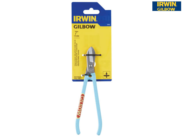 IRWIN Gilbow G056 Curved Jeweller's Snips 180mm Precision Cutting Tool