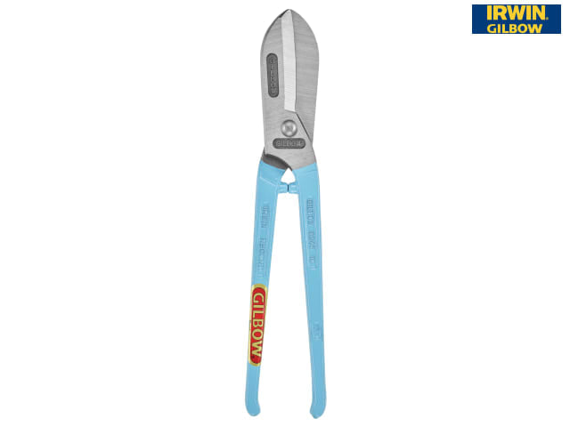 IRWIN Gilbow G245 250mm Straight Tin Snips Durable Cutting Tool for Metal