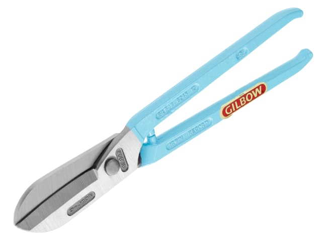 IRWIN Gilbow G245 Straight Tin Snips 300mm Durable Cutting Tool for Metal