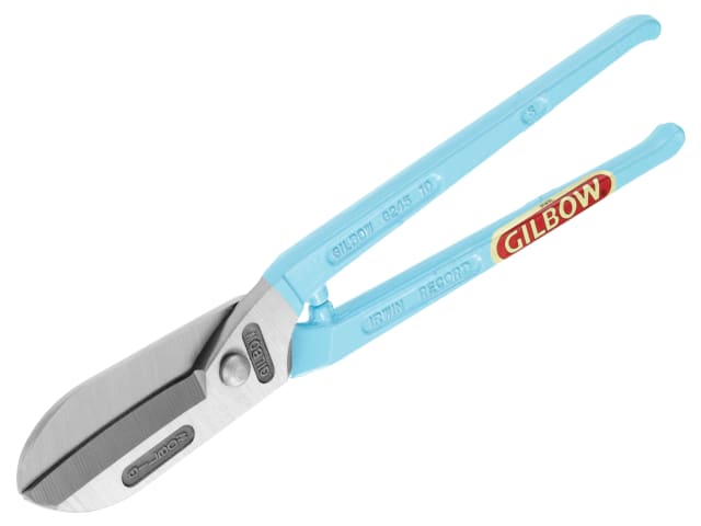 IRWIN Gilbow G245 Straight Tin Snips 200mm Precision Cutting Tool