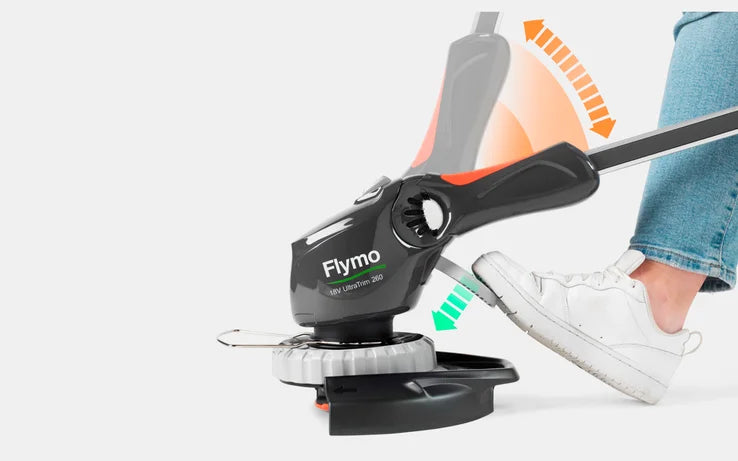 Flymo 18V UltraTrim 260 Cordless Grass Trimmer Edger with Adjustable Handle