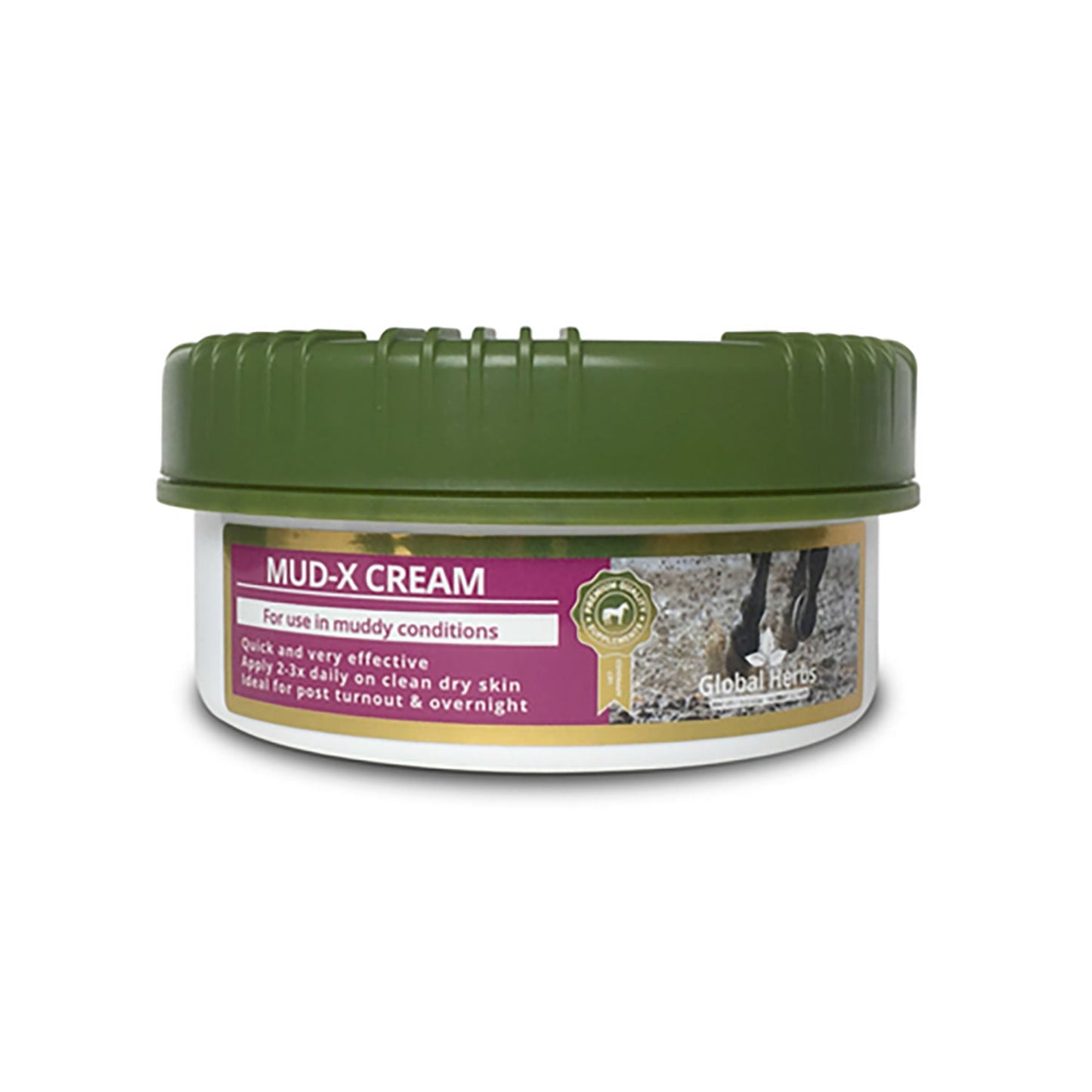Global Herbs Grooming Mud-X Cream MudX For Horses Mud Protection