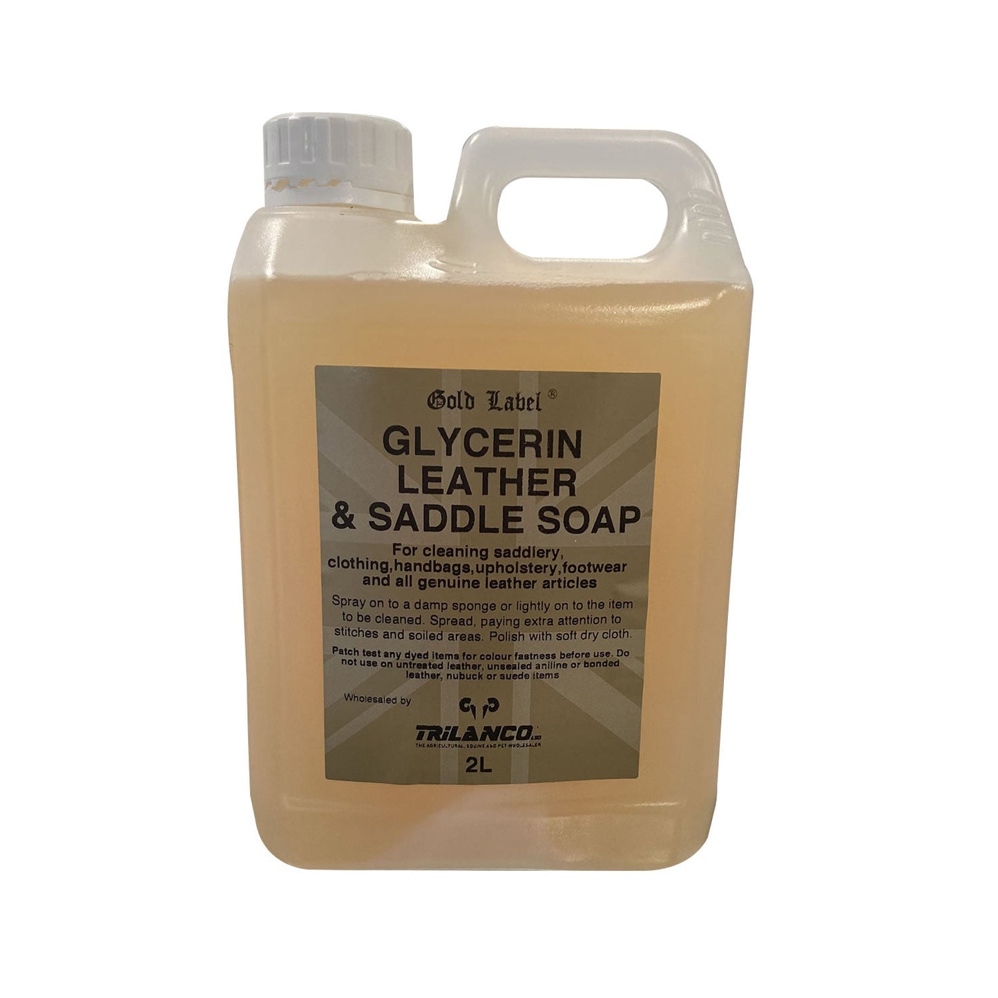 Gold Label Horse Glycerin Leather & Saddle Soap Liquid & For Genuine