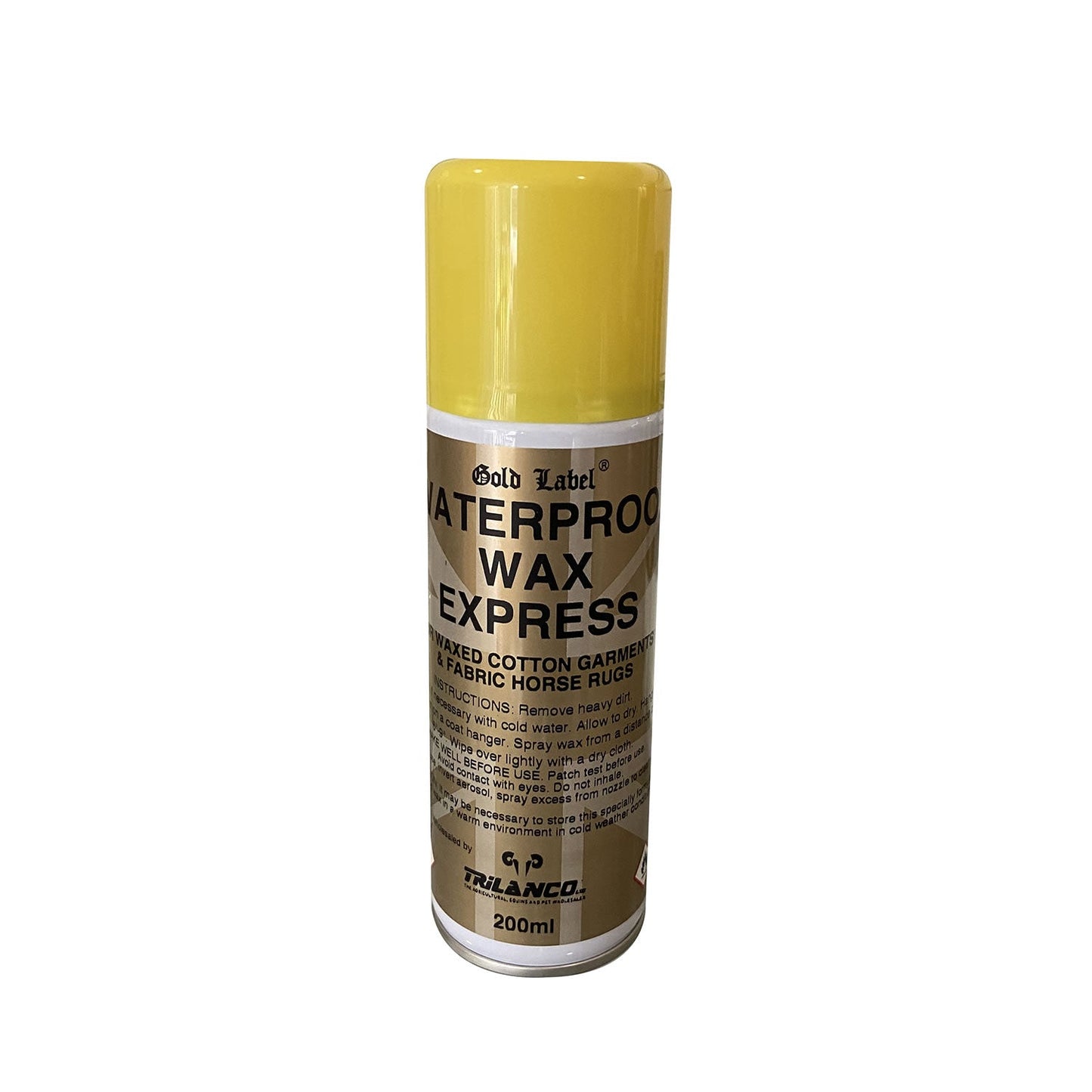 Gold Label Horse Waterproof Wax Express Reproofing Aerosol For Garments