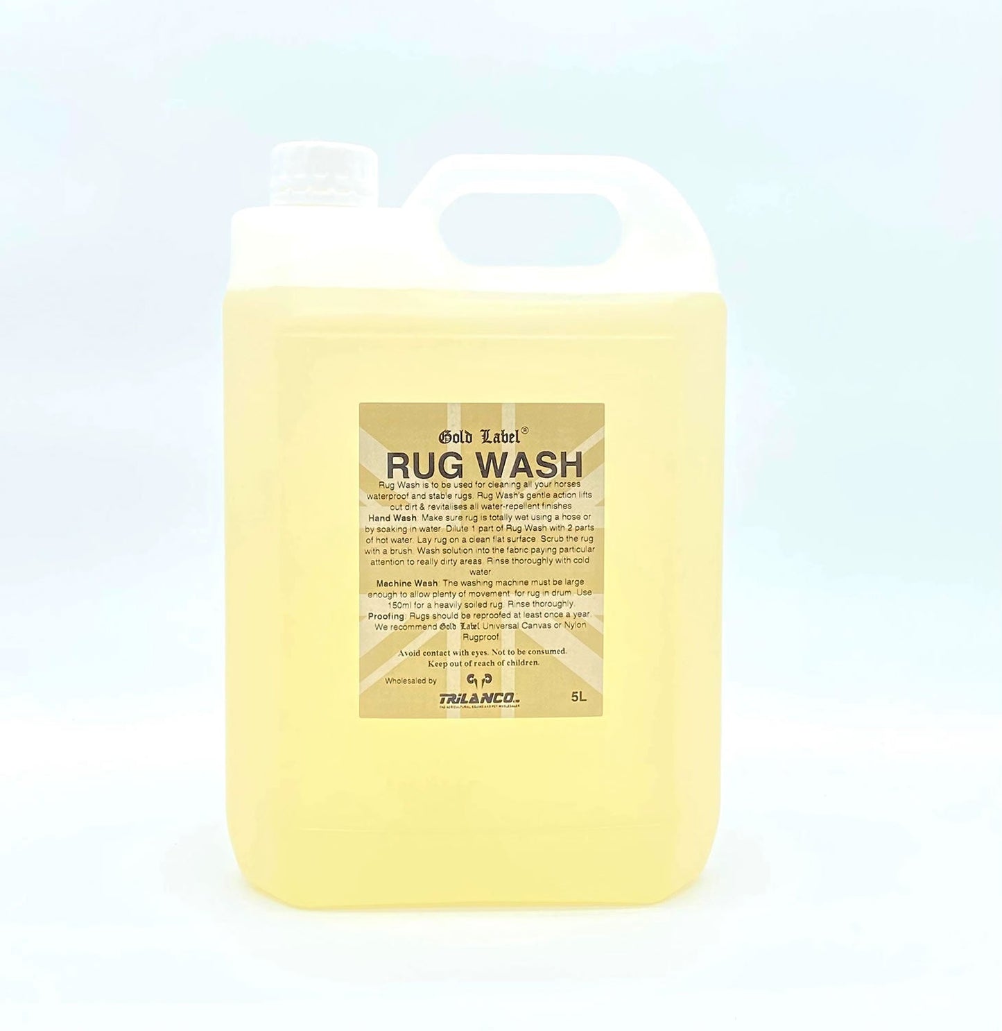 Gold Label Rug Wash For Horse Rugs Hand and Machine Safe