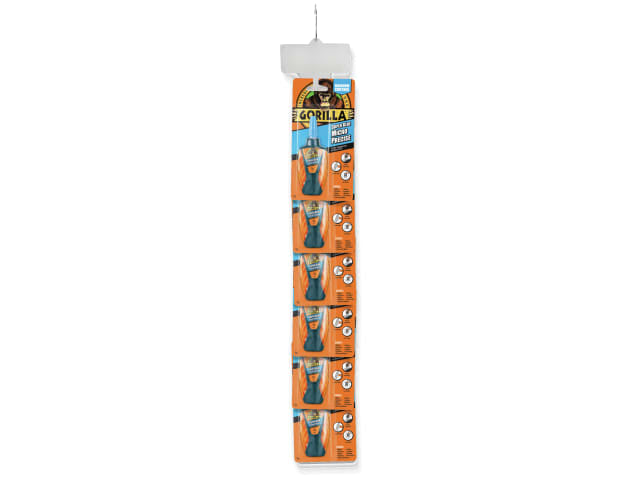 Gorilla Super Glue Micro Precise Clip Strip 6 x 5g Strong Bond Anti Clog Cap