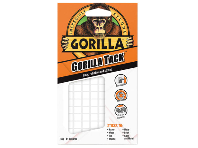 Gorilla Glue Gorilla Tack 56g Reusable Adhesive for Crafts and Hanging Items