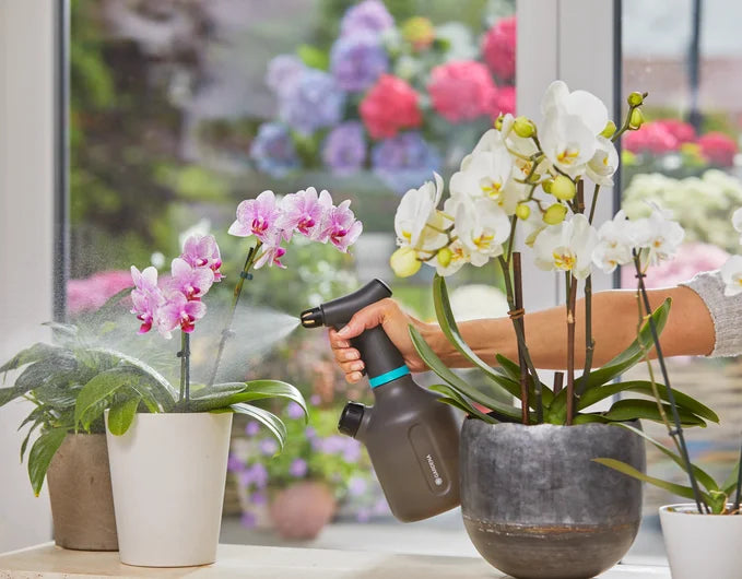 Gardena 1L Pump Sprayer with 360Â° Function Adjustable Nozzle for Plants