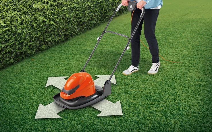 FLYMO SimpliGlide 330 Electric Hover Lawn Mower 33cm 1800W Lightweight