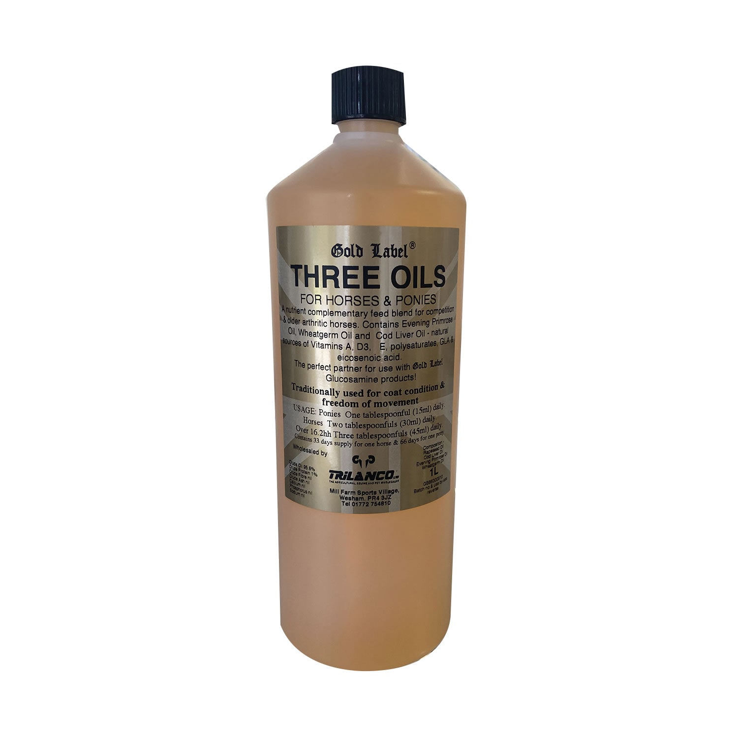Gold Label Equine Three Oils