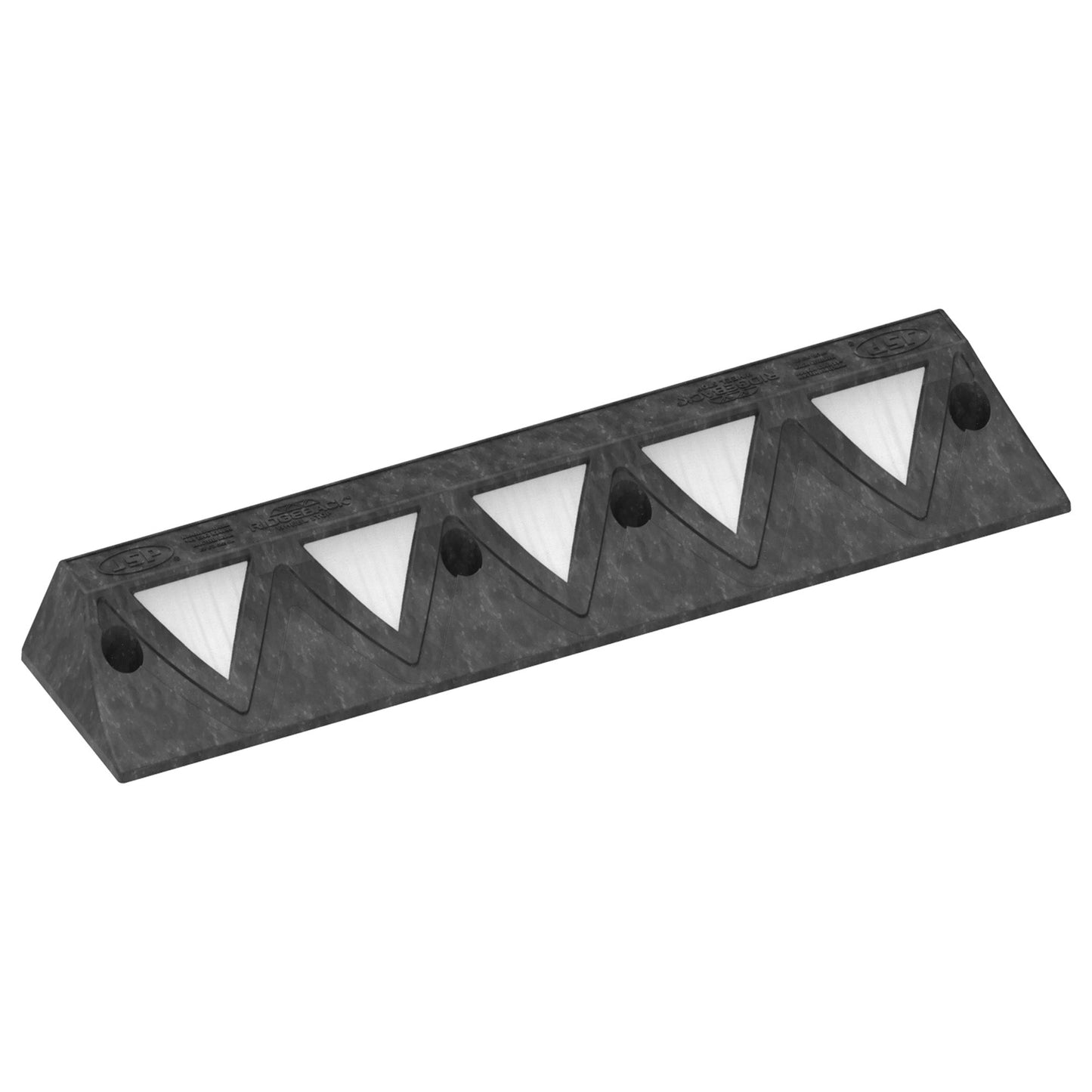 JSP Ridgeback Wheelstop Recycled PVC Durable Parking Stop Reflective Options