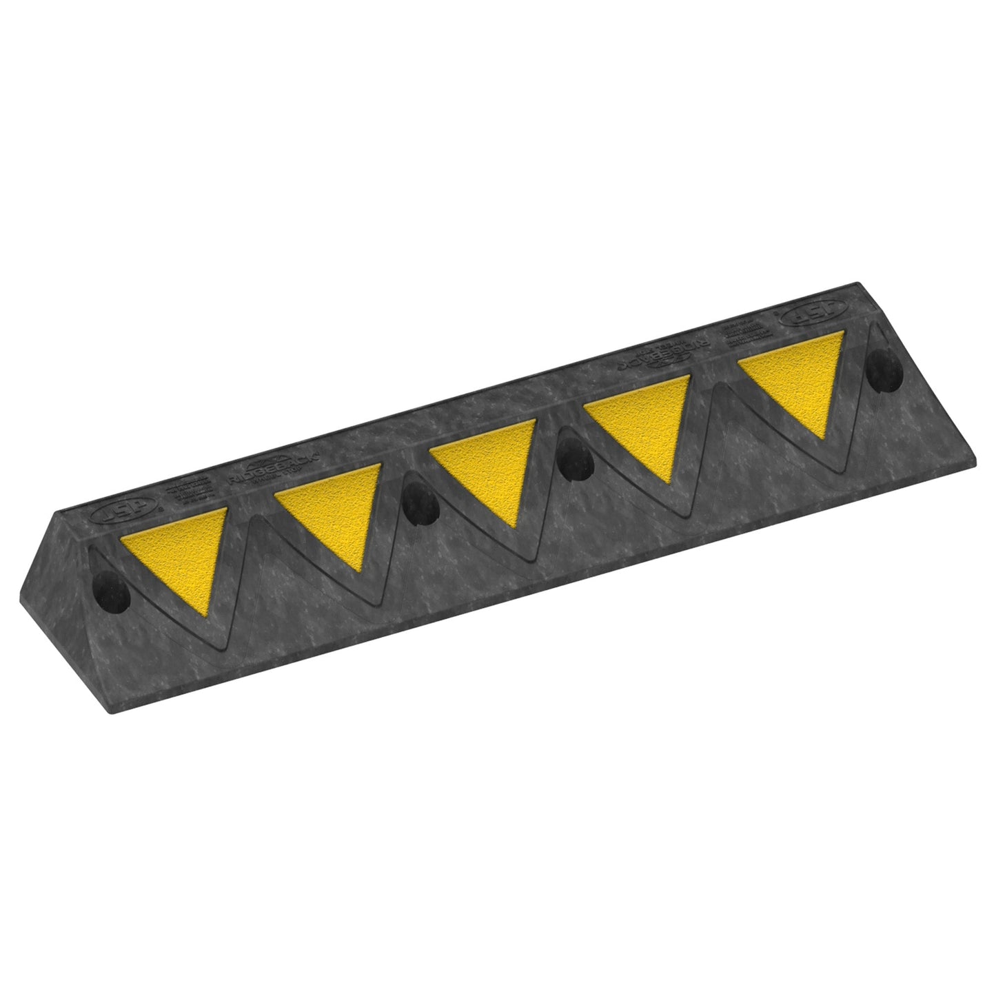 JSP Ridgeback Wheelstop Recycled PVC Durable Parking Stop Reflective Options