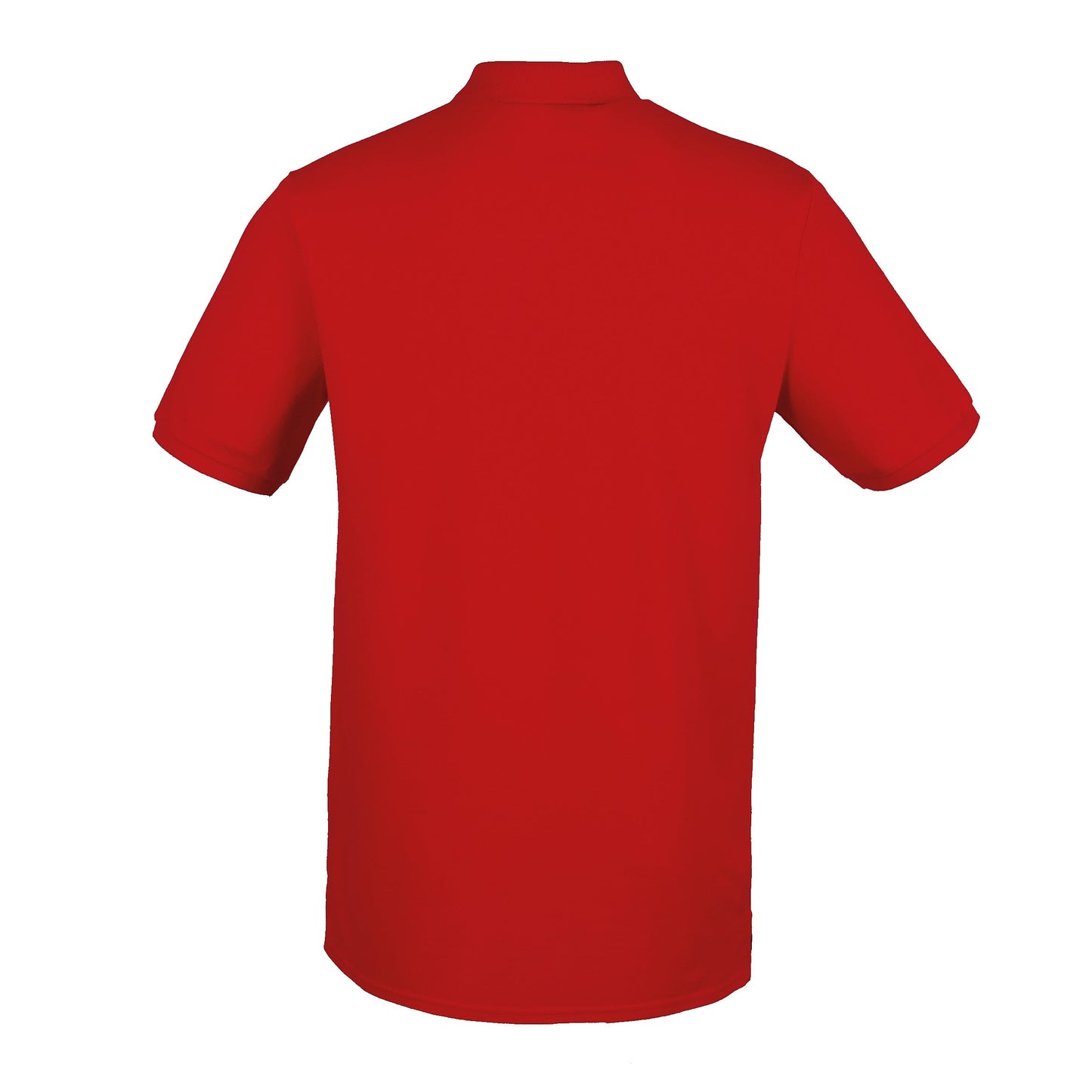 Henbury Micro-Fine PiquÃ© Polo Shirt Classic Red Modern Fit Lightweight Cotton
