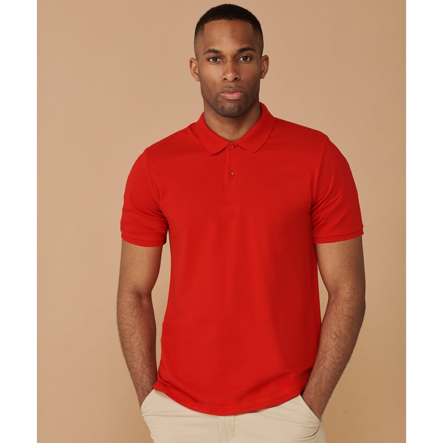 Henbury Micro-Fine PiquÃ© Polo Shirt Sapphire Blue Modern Fit 100% Cotton