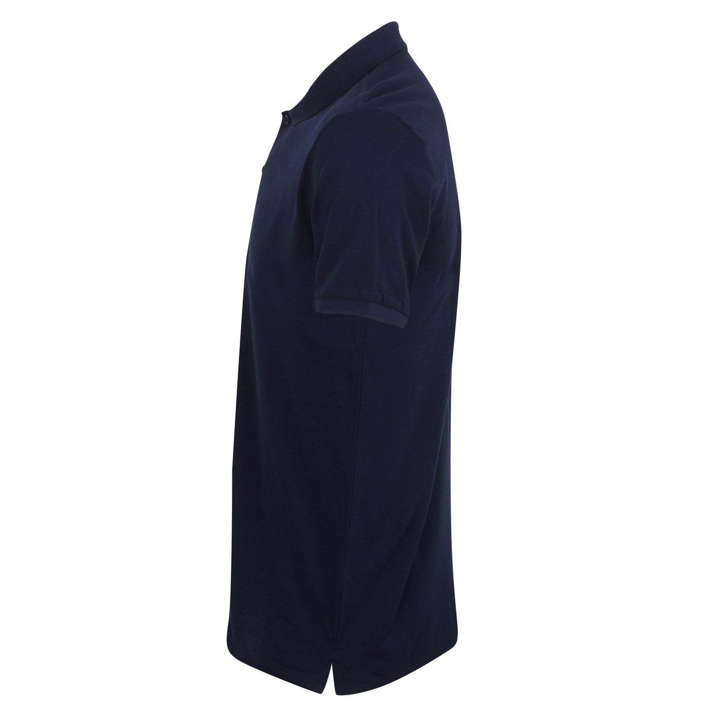 Henbury Micro-Fine PiquÃ© Polo Shirt Navy Modern Fit Lightweight Cotton