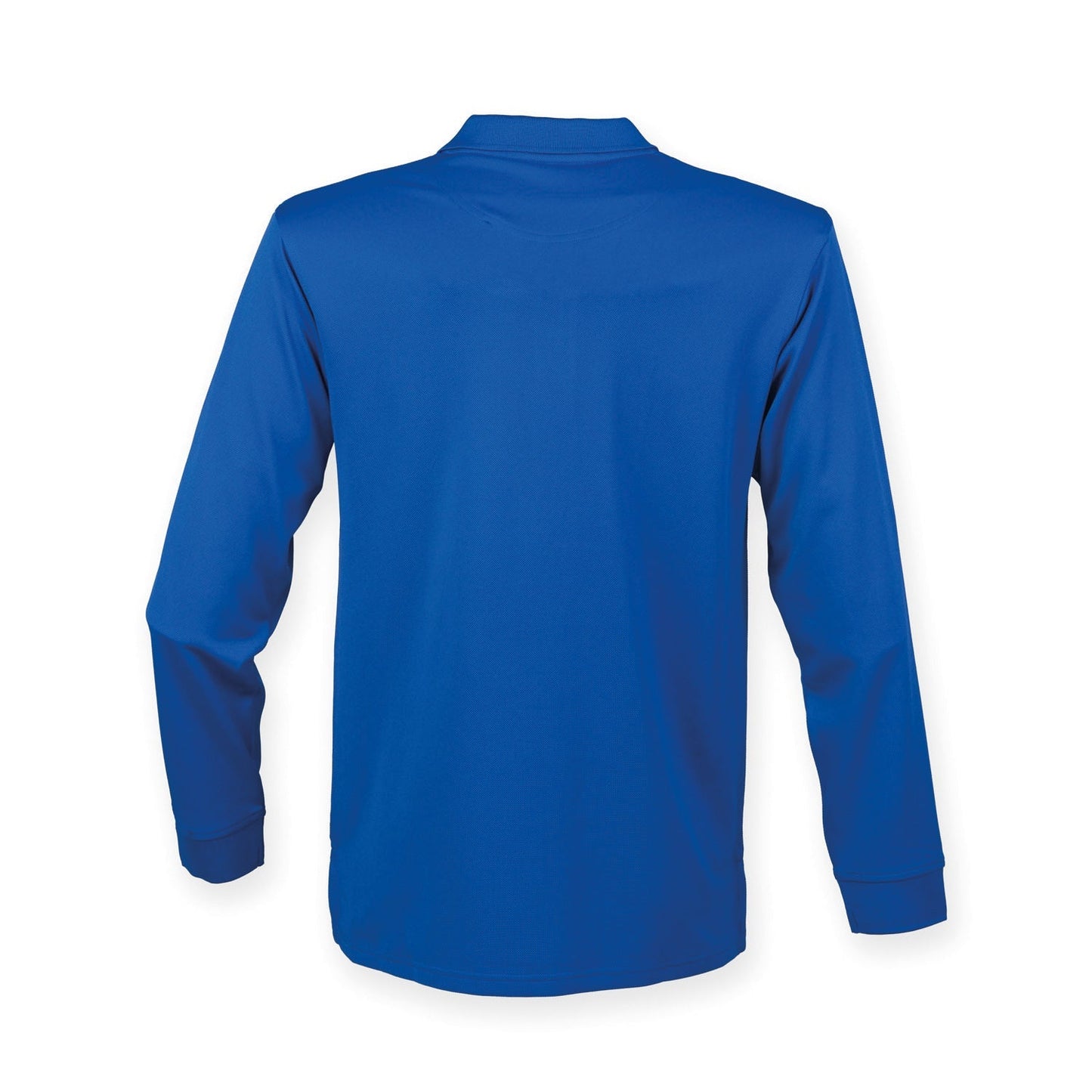 Henbury Long Sleeve Coolplus Polo Shirt Unisex Wicking Micro 100% Polyester