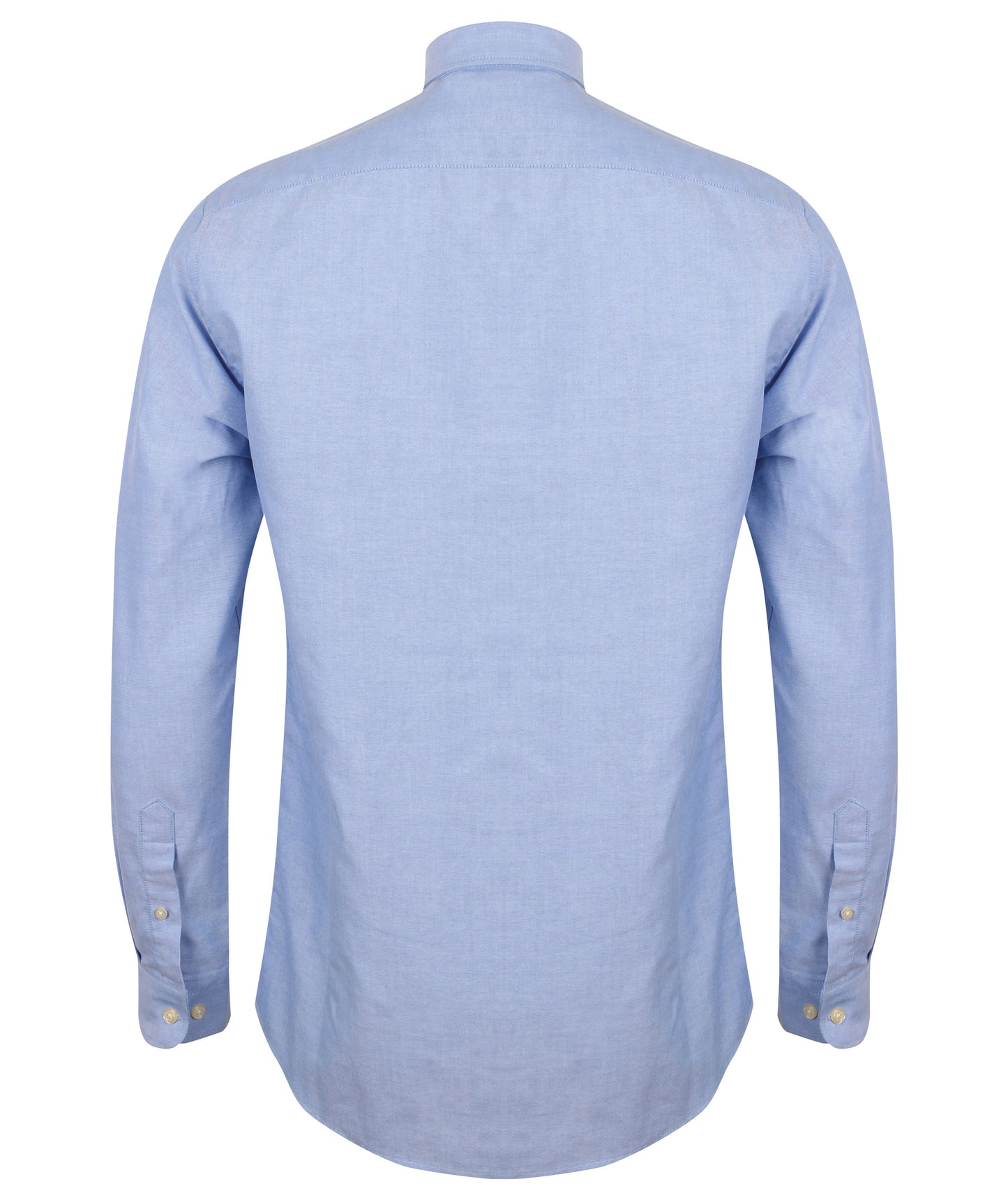 Henbury Modern Long Sleeve Oxford Shirt Wrinkle Resistant Tag Free Fit Options