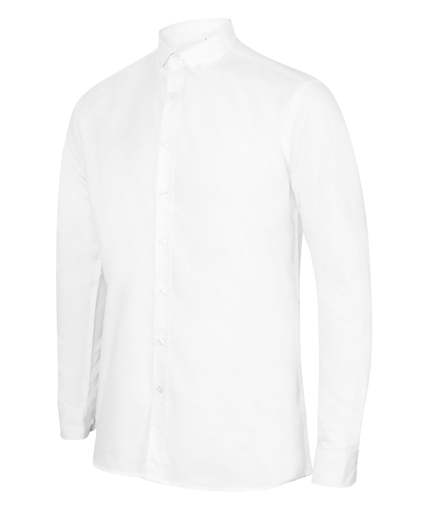 Henbury Modern Long Sleeve Oxford Shirt Wrinkle Resistant Tag Free Fit Options