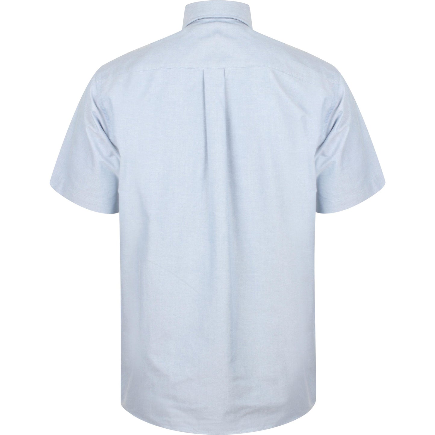 Henbury Classic Fit Short Sleeve Oxford Shirt Wrinkle-Resistant Corporate Wear