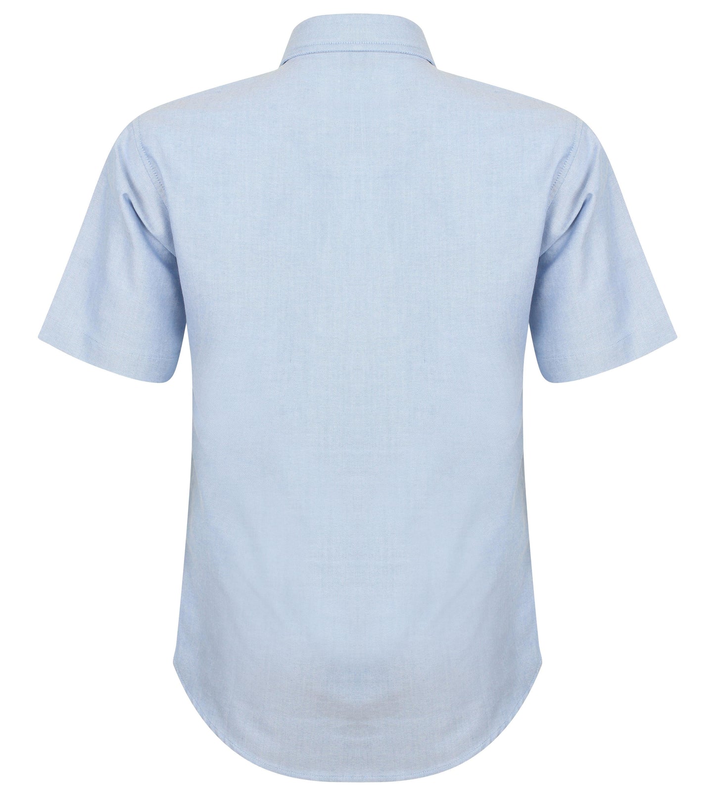 Henbury Women's Classic Fit Short Sleeve Oxford Shirt Wrinkle-Resistant