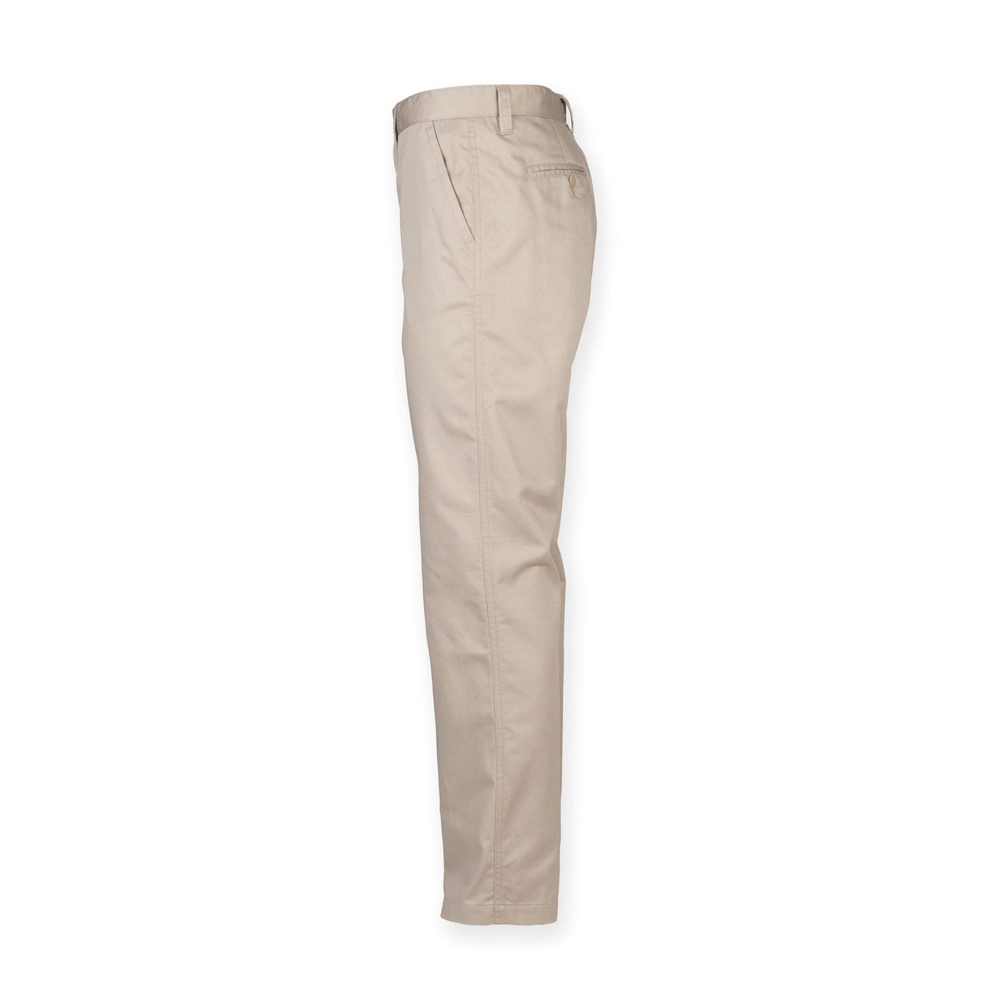 Henbury Women's Chino Trousers Flat Front Straight Leg Workwear Sizes XS-4XL