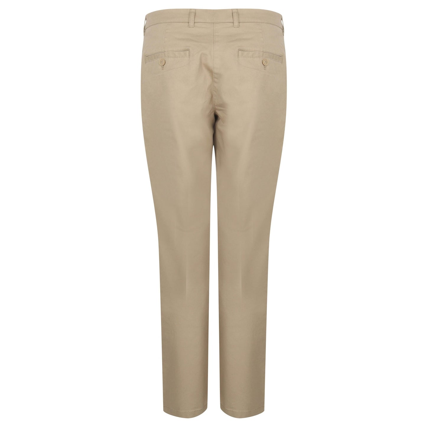 Henbury Women's Slim Fit Stretch Chinos Cotton Blend Twill Trousers Size 8-22