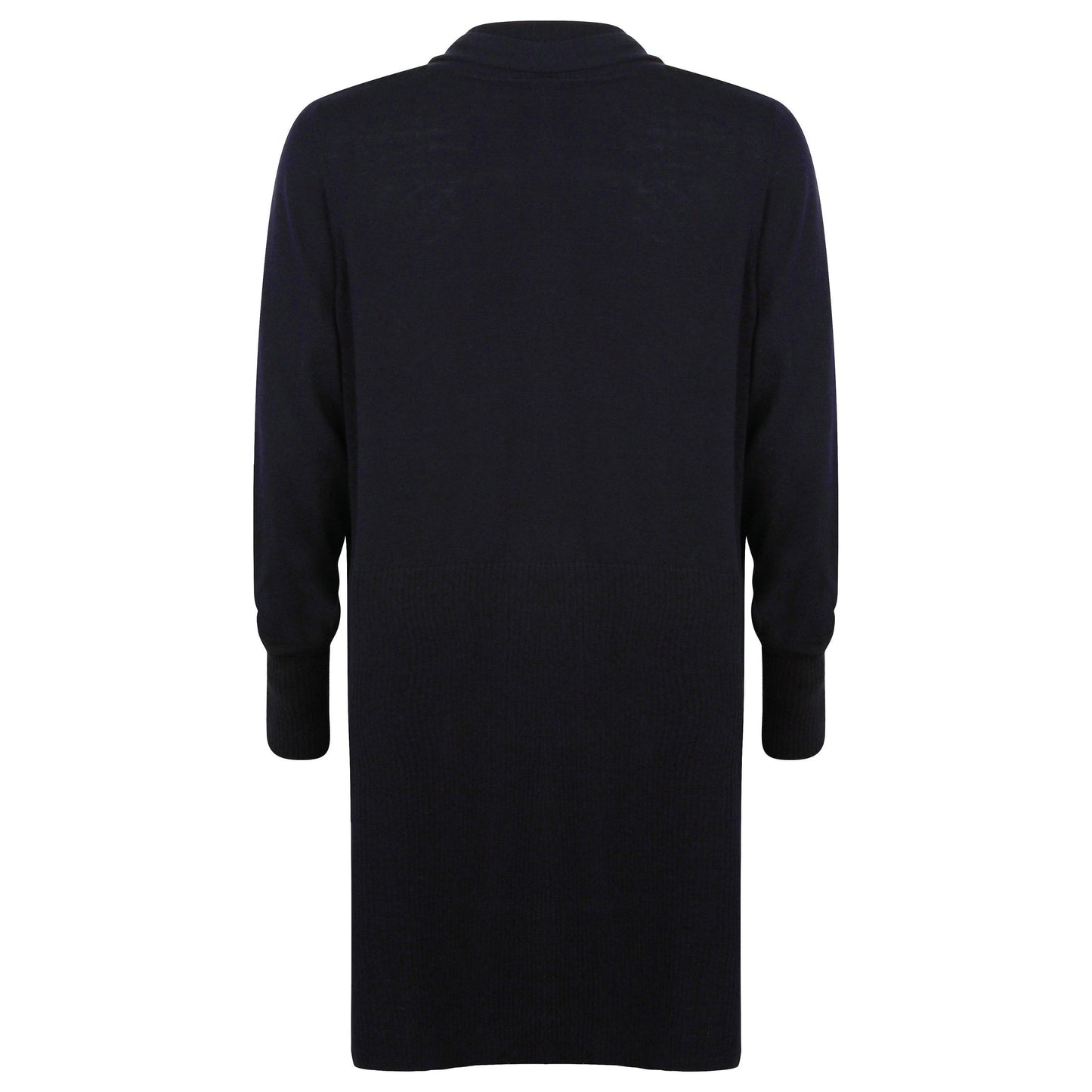 Henbury Women's Longline Open Cardigan 50% Cotton 50% Acrylic Modern Style