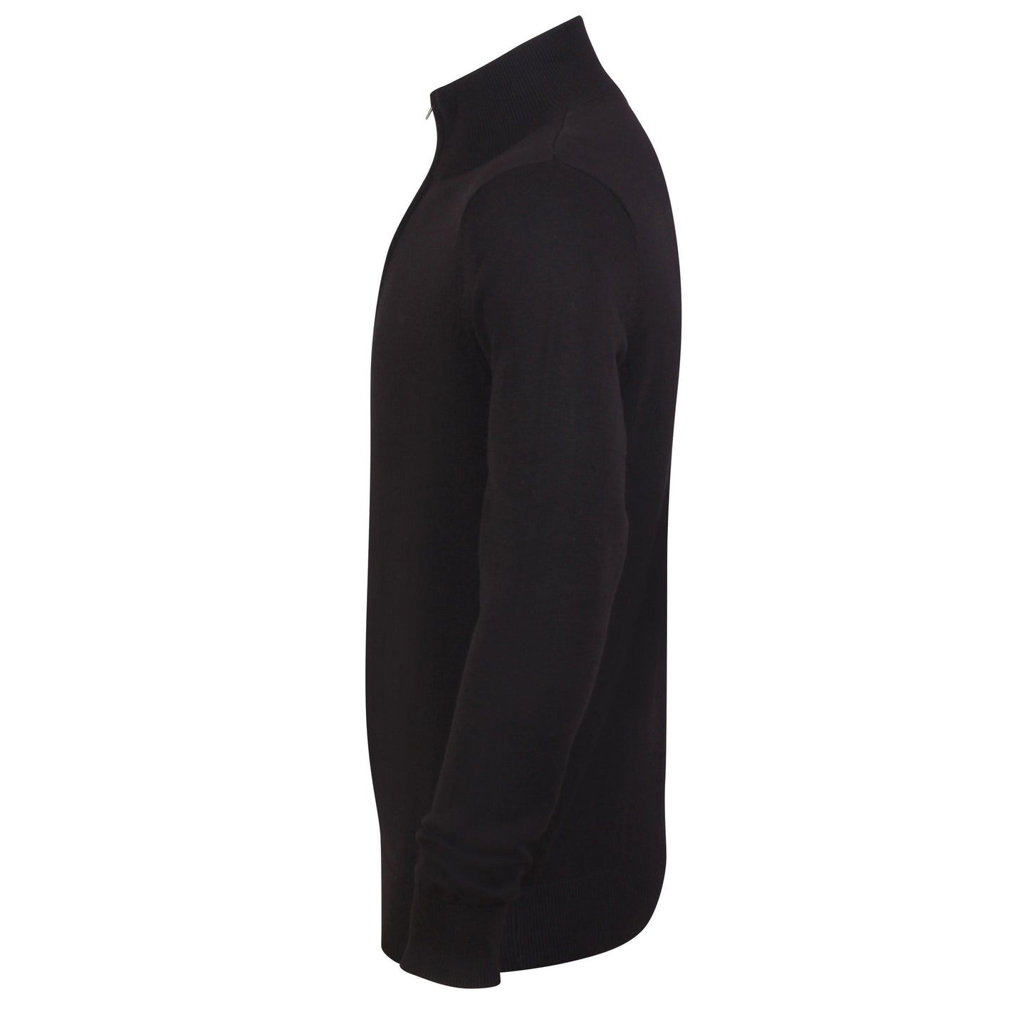 Henbury 1/4 Zip Jumper Fine Knit Cotton Acrylic Corporate Casual Sweater