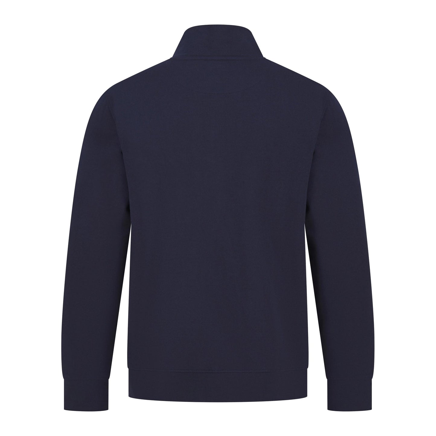 Henbury Unisex Sustainable Â¼ Zip Sweatshirt Recycled Materials Eco-Friendly